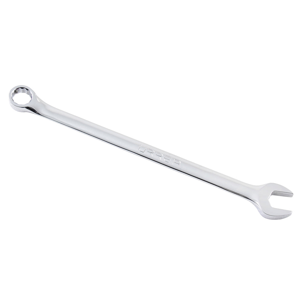 Llave combinada extra larga pulido espejo en pulgadas, 12 puntas, 9/16" Urrea
