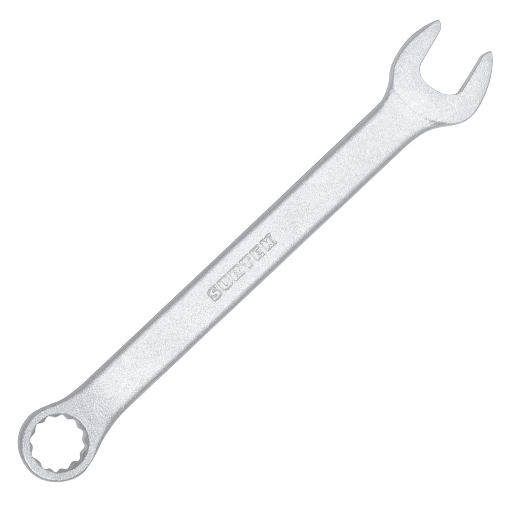 Llave combinada satinada en pulgadas, 12 puntas, 11/16" Surtek
