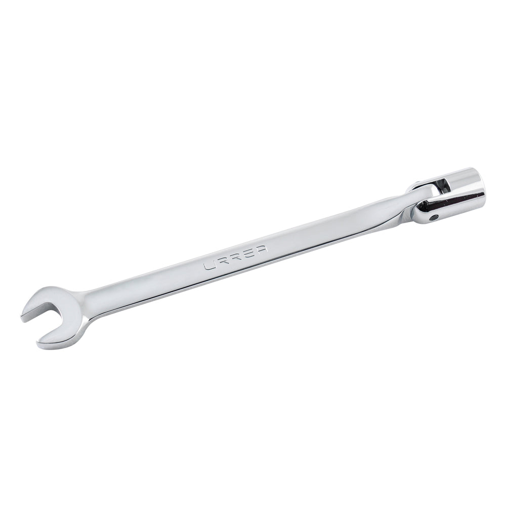 Llave combinada flexible pulido espejo en pulgadas, 12 puntas, 7/16" Urrea