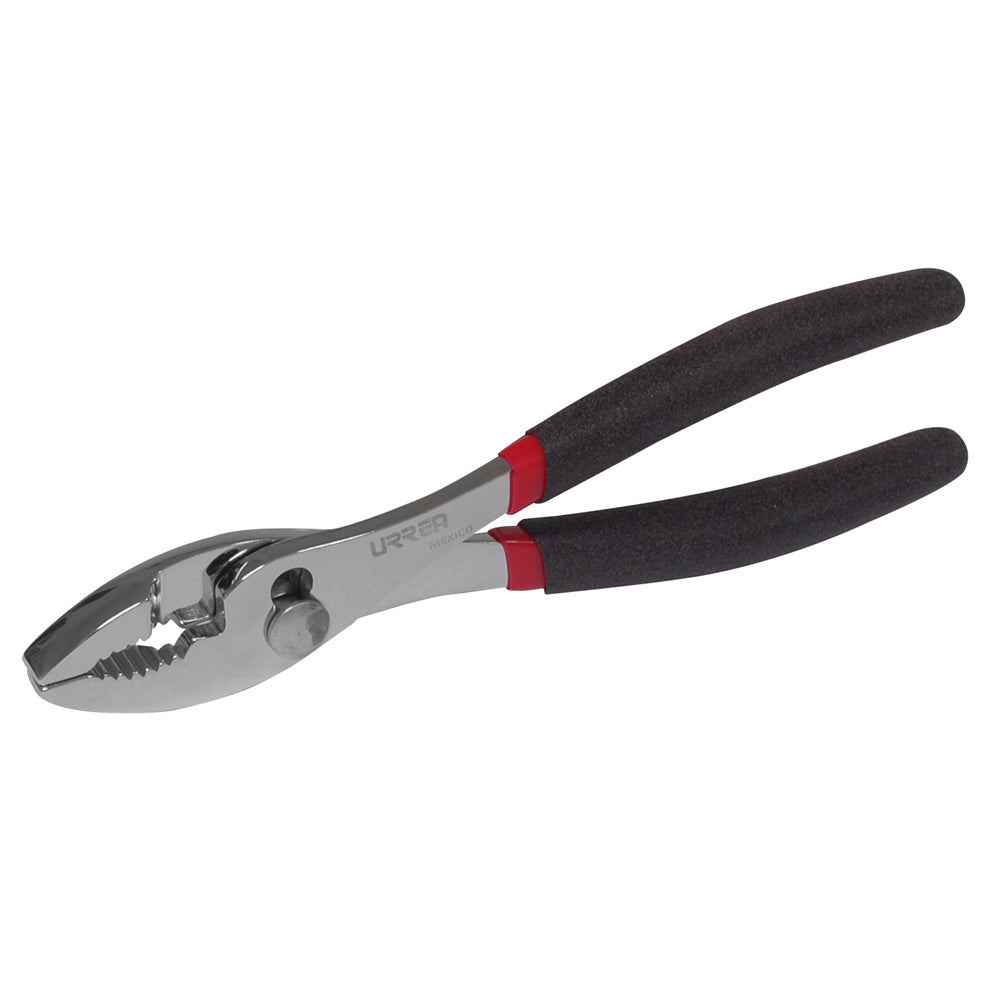 Pinza para mecánico mango rubber grip de 6-3/8" Urrea