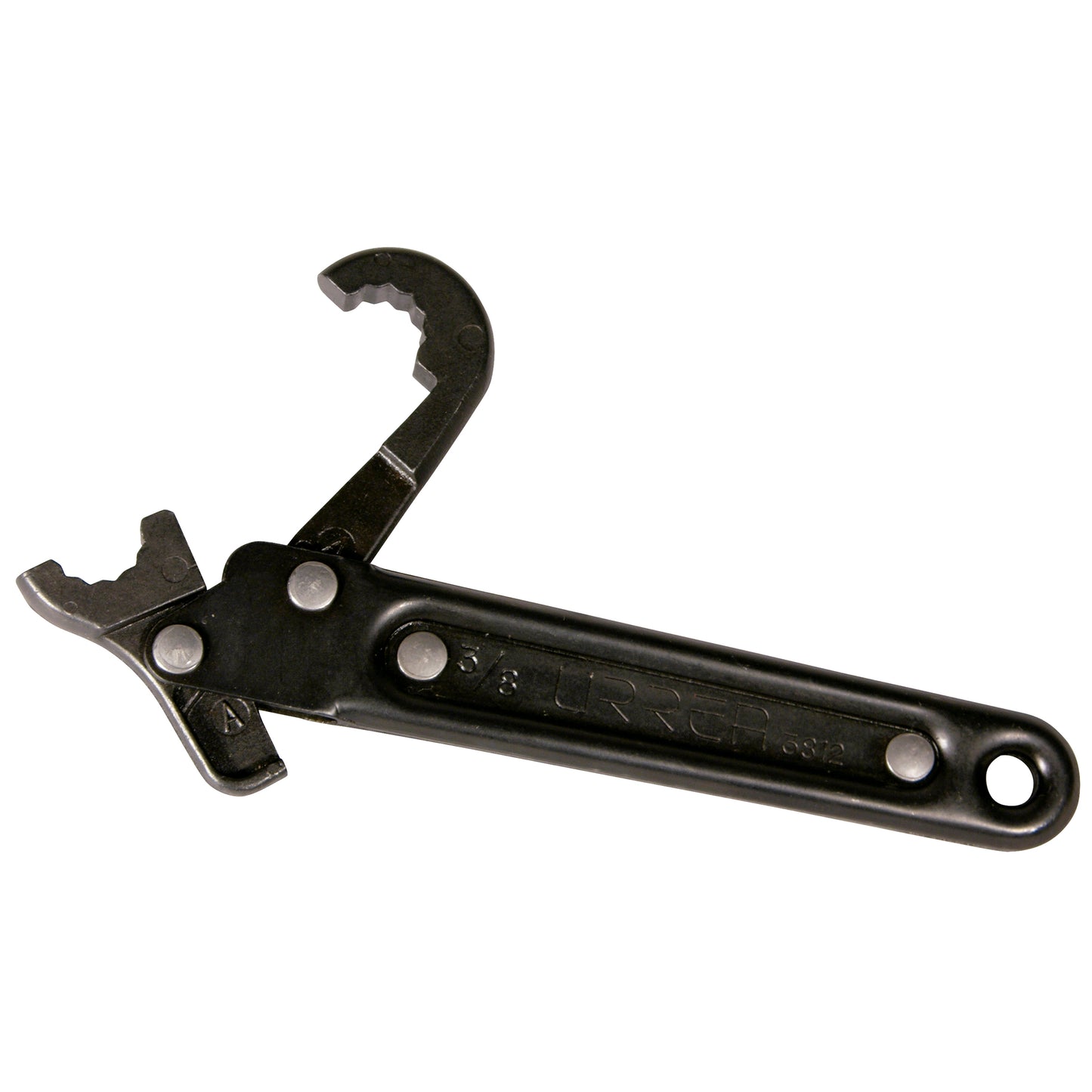 Llave abocinada rápida pavonada en pulgadas, 12 puntas, 3/8" Urrea