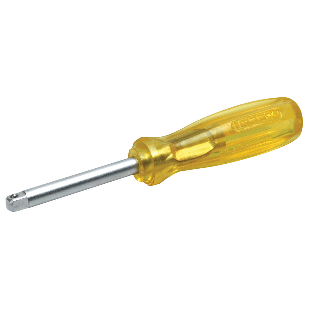 Destornillador con mango ámbar para dado cuadro de 1/4", 3" Urrea