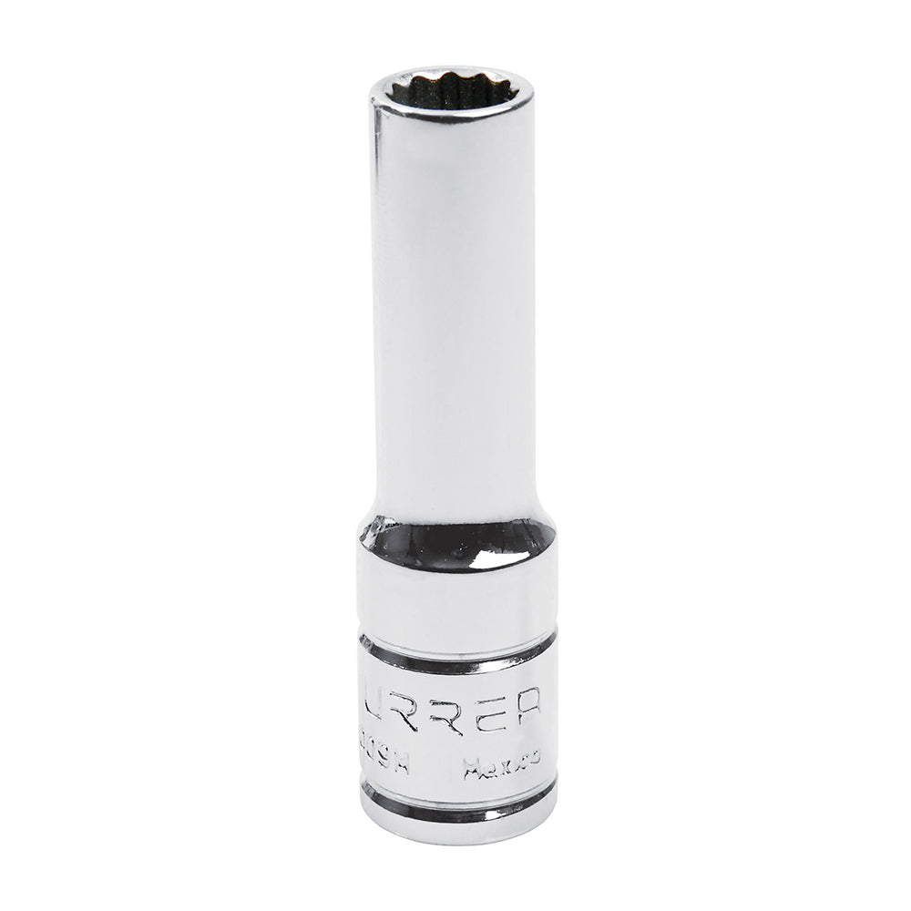 Dado largo cuadro de 3/8", 12 puntas, métrico, 9 mm Urrea