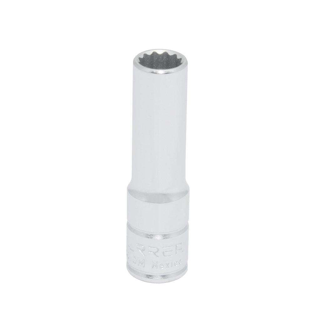Dado largo cuadro de 3/8", 12 puntas, métrico, 10 mm Urrea
