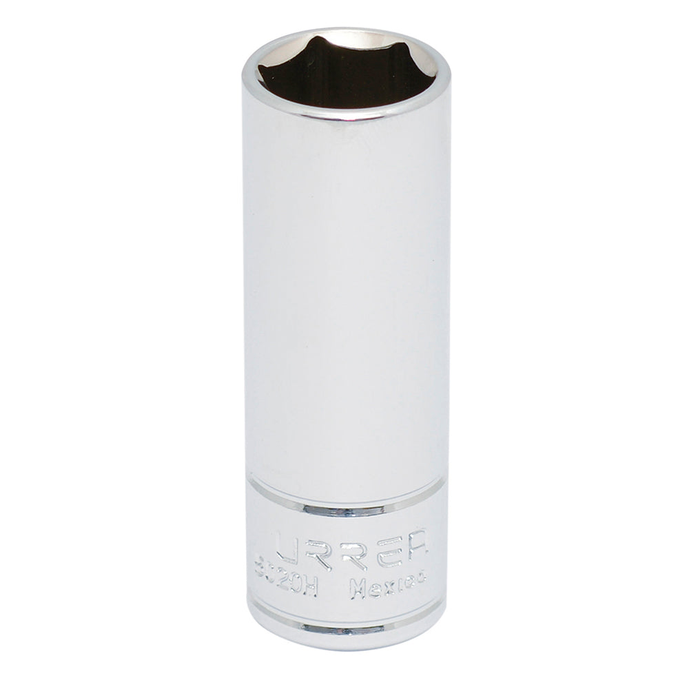 Dado largo cuadro de 3/8", 6 puntas, en pulgadas, 5/8" Urrea