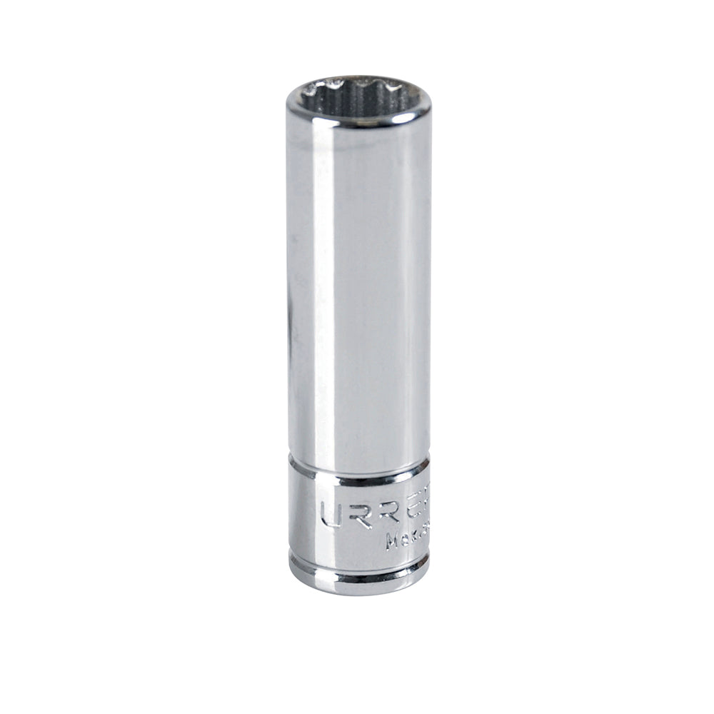 Dado largo cuadro de 3/8", 12 puntas, en pulgadas, 3/4" Urrea