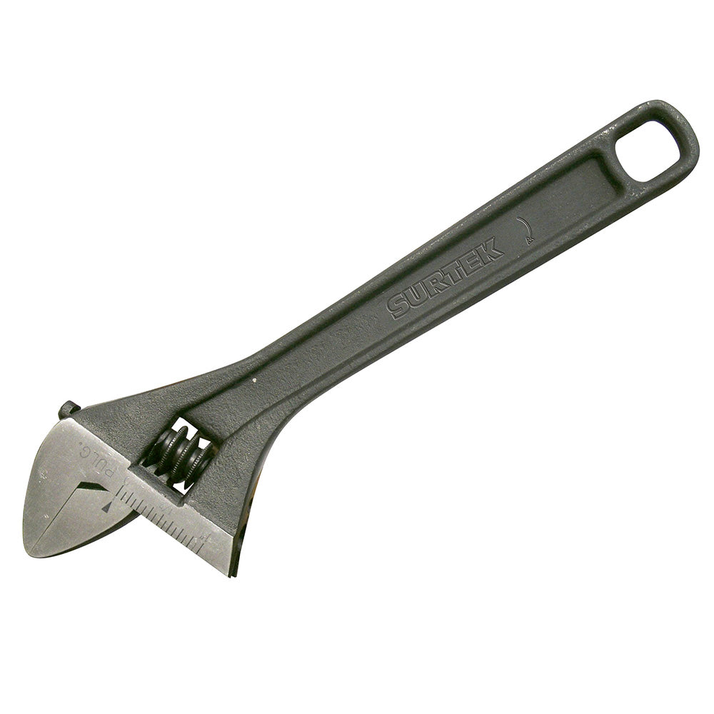Llave ajustable pavonada 6" Surtek