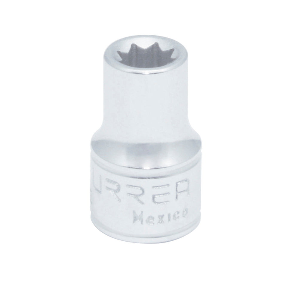 Dado cuadro de 3/8", 8 puntas, en pulgadas, 7/16" Urrea