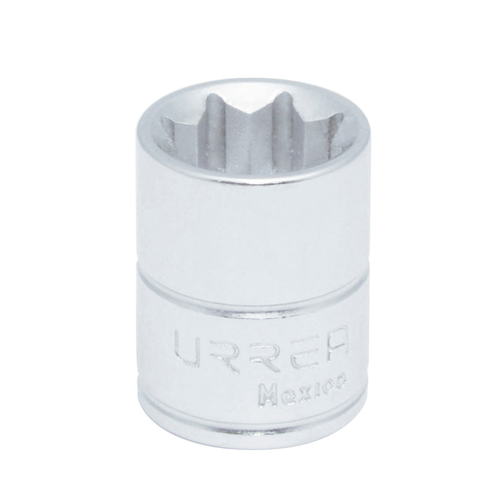 Dado cuadro de 3/8", 8 puntas, en pulgadas, 9/16" Urrea