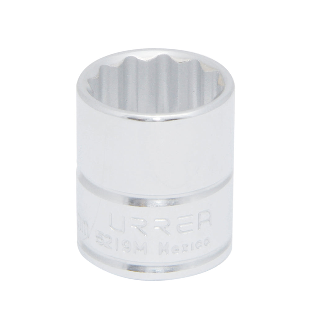 Dado cuadro de 3/8", 12 puntas, métrico, 20 mm Urrea