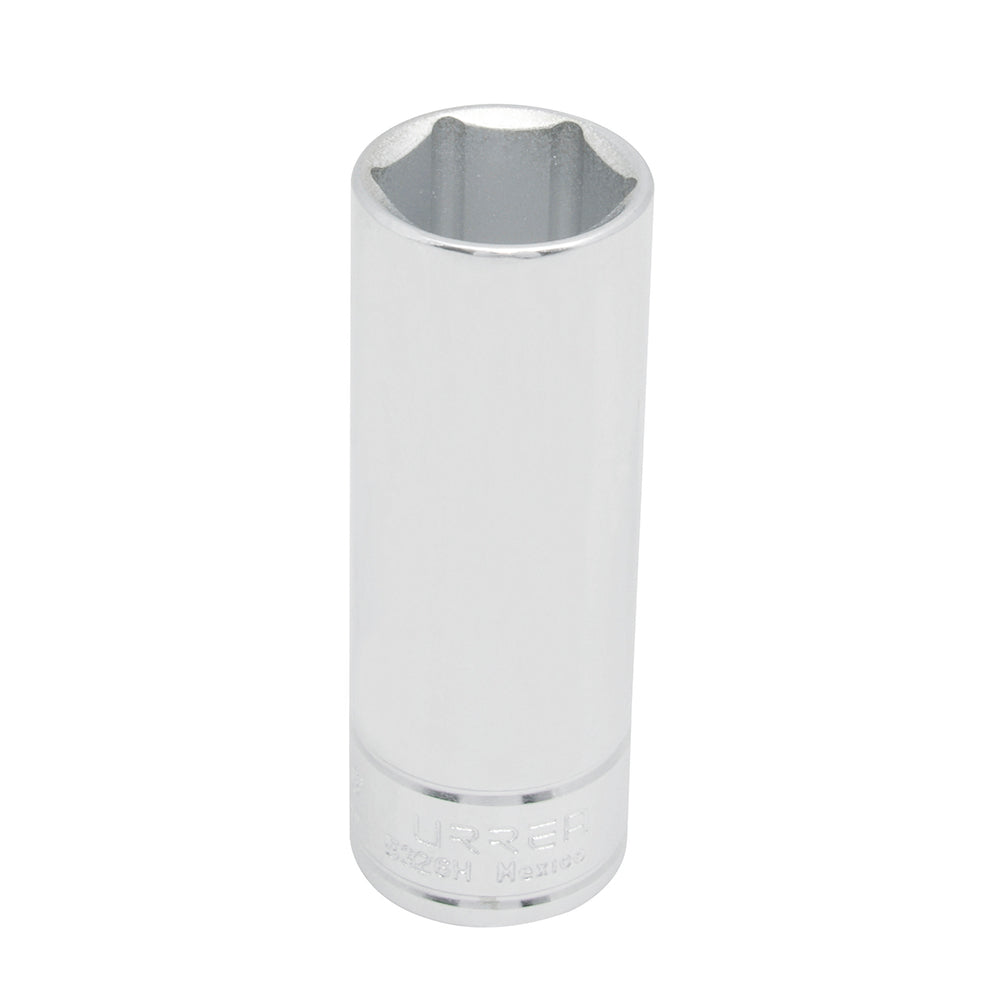 Dado largo cuadro de 1/2", 6 puntas, en pulgadas, 1" Urrea