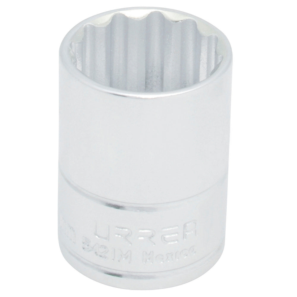 Dado cuadro de 1/2", 12 puntas, métrico, 26 mm Urrea