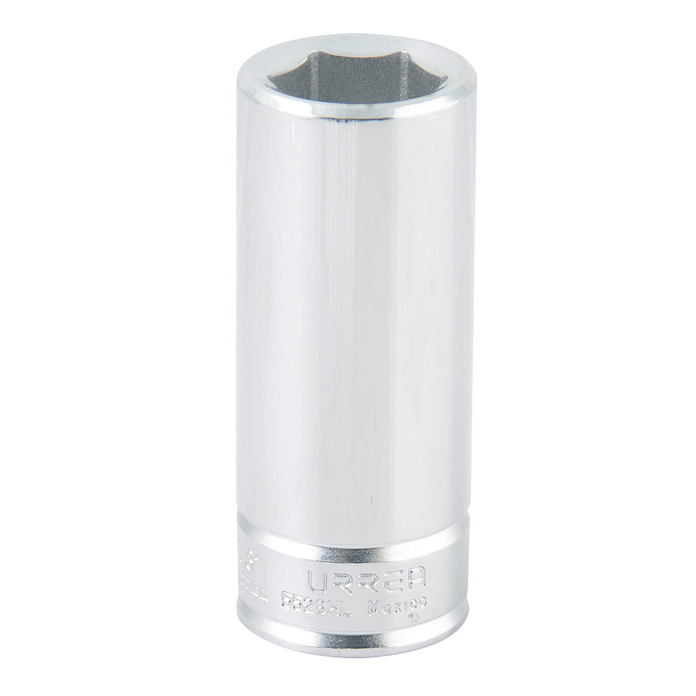 Dado largo cuadro de 3/4", 6 puntas, en pulgadas, 7/8" Urrea