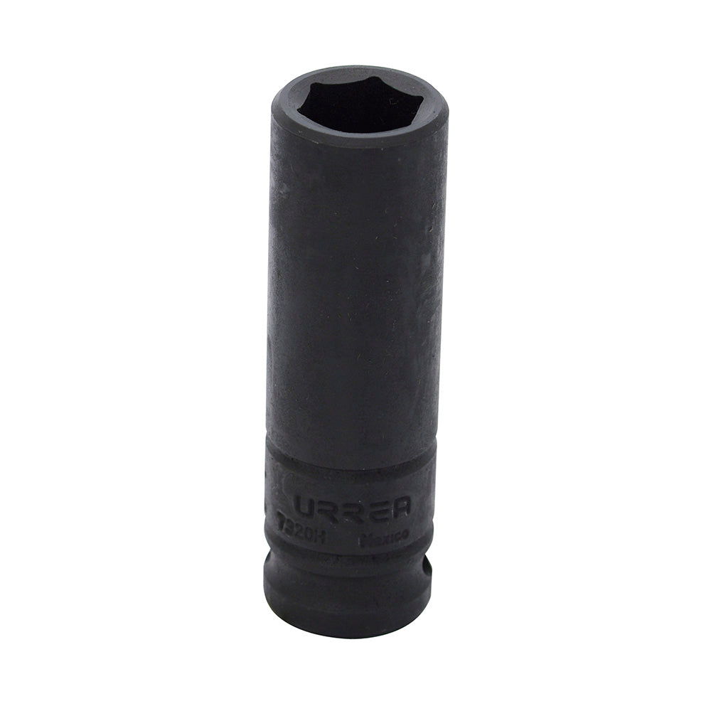 Dado de impacto largo cuadro de 1/2", 6 puntas, en pulgadas, 5/8" Urrea