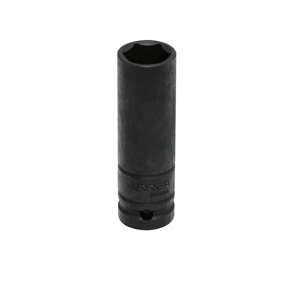 Dado de impacto pared delgada cuadro de 1/2", 6 puntas, en pulgadas, 3/4" Urrea