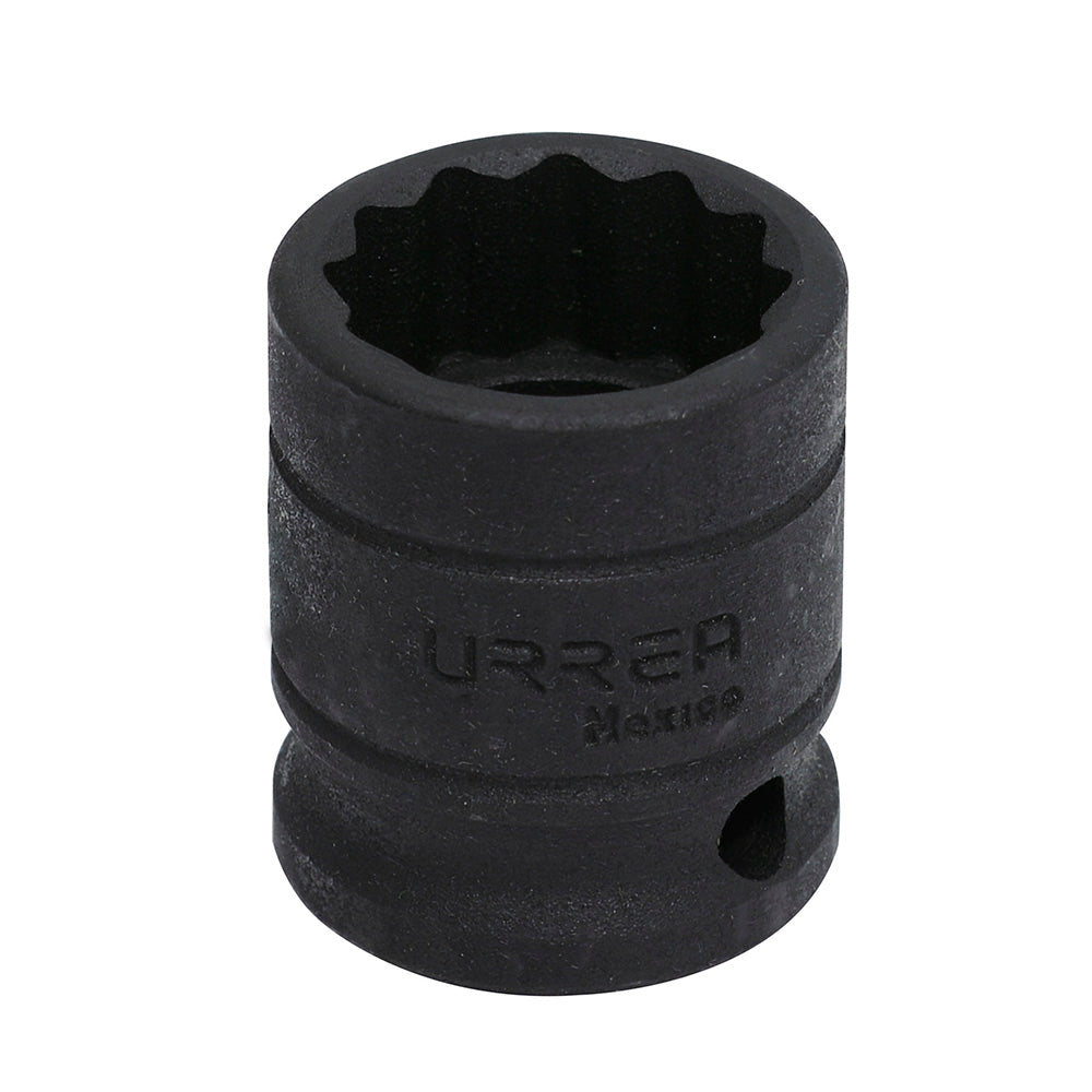 Dado de impacto cuadro de 1/2", 12 puntas, en pulgadas, 1-1/2" Urrea