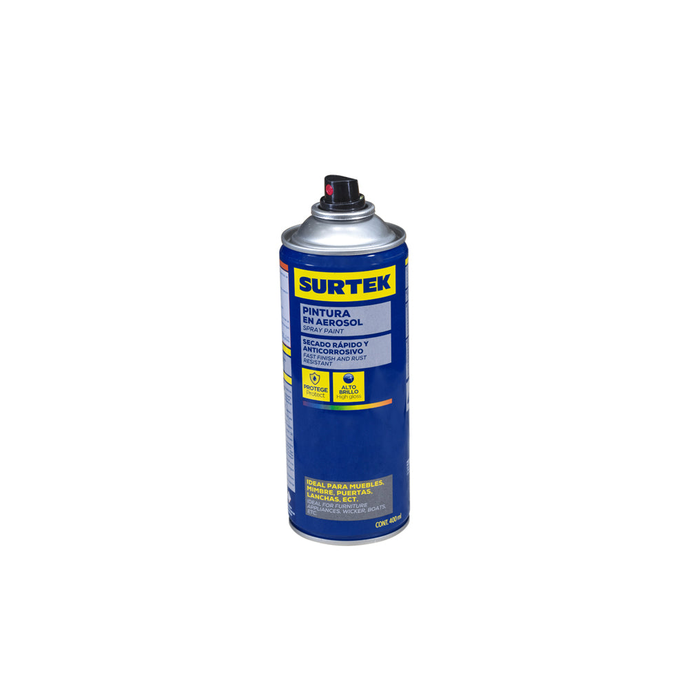 Pintura en aerosol 400 ml color oro Surtek