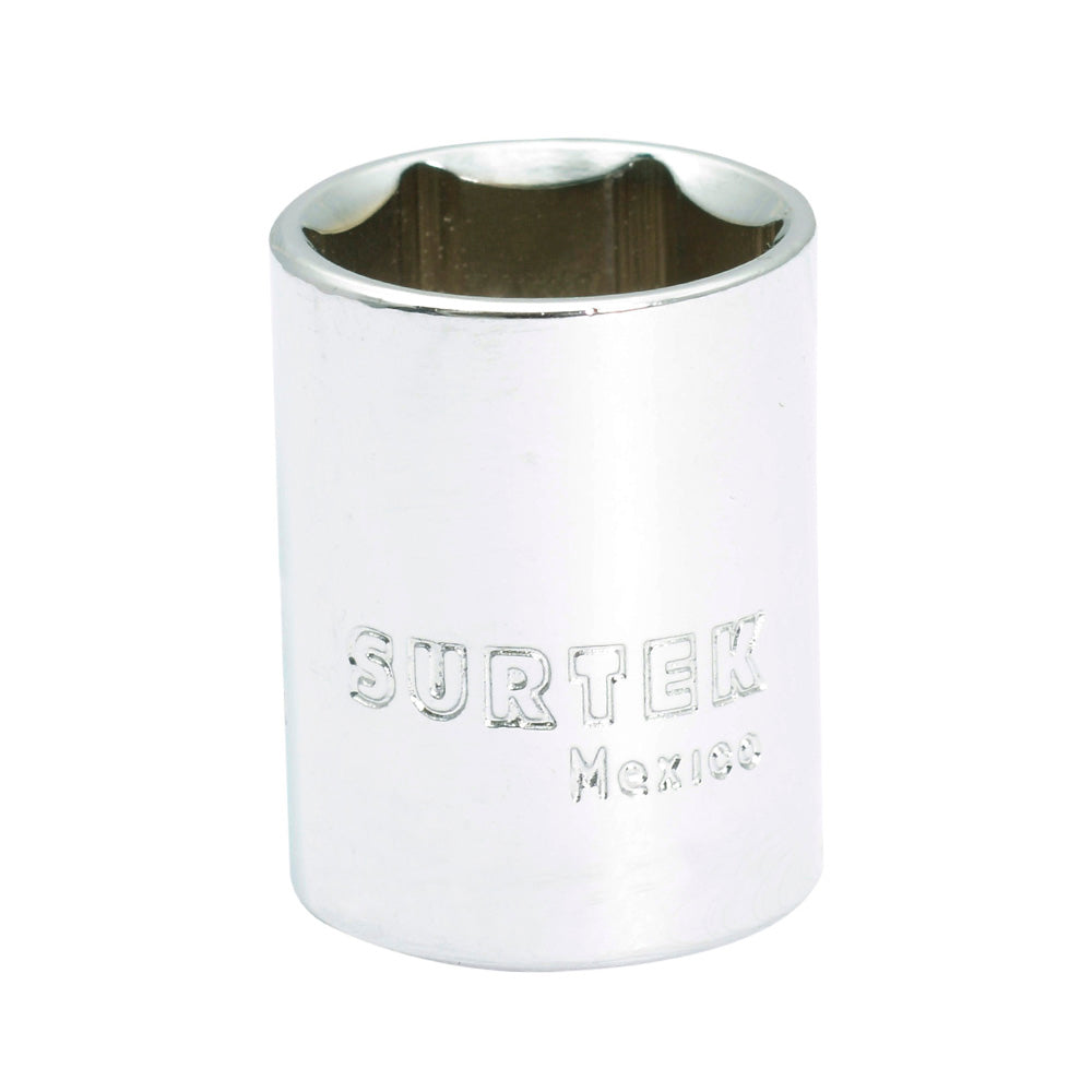 Dado largo cuadro de 3/8", 6 puntas, en pulgadas, 3/4" Surtek