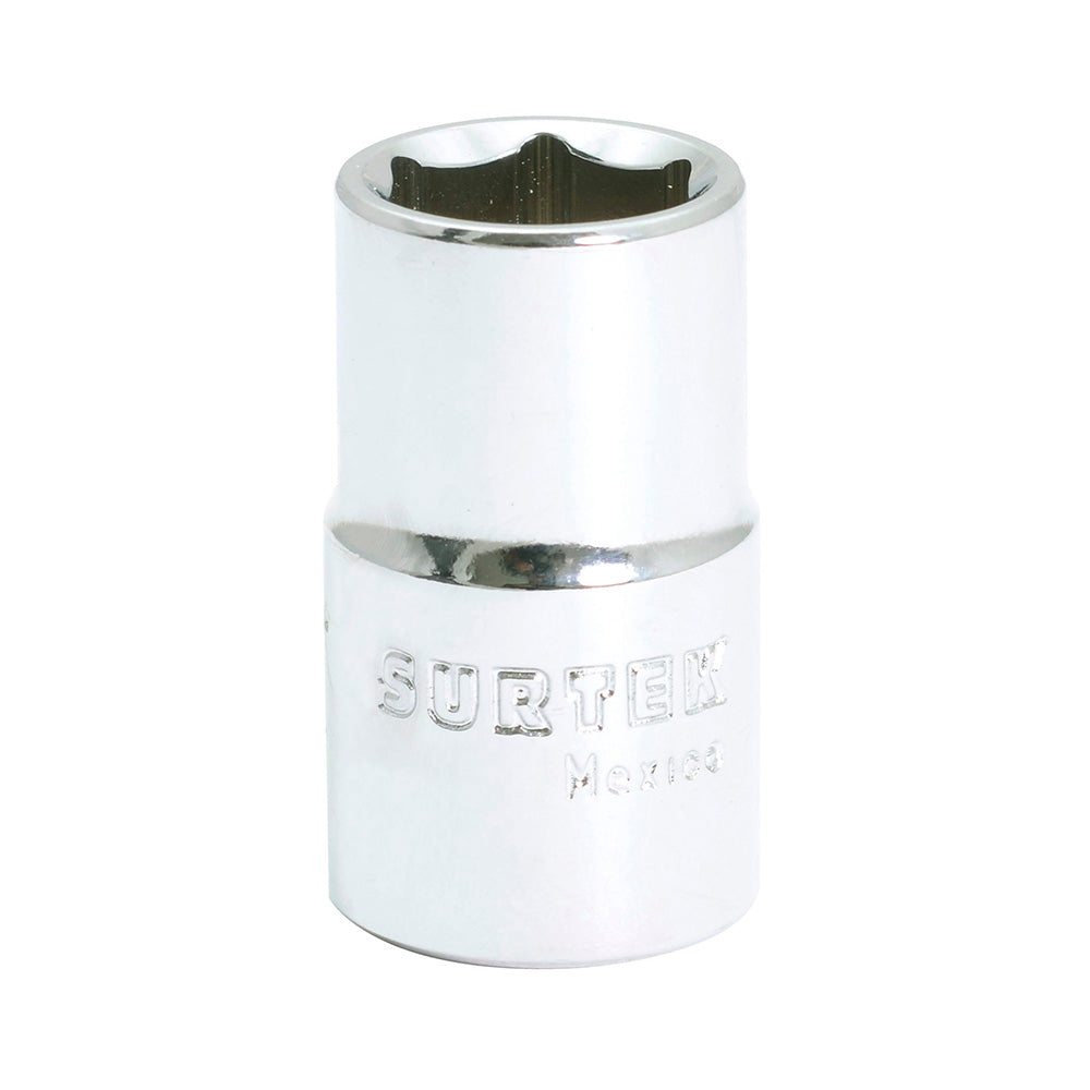 Dado en pulgadas cuadro de 1/2", 6 puntas, 7/16" Surtek