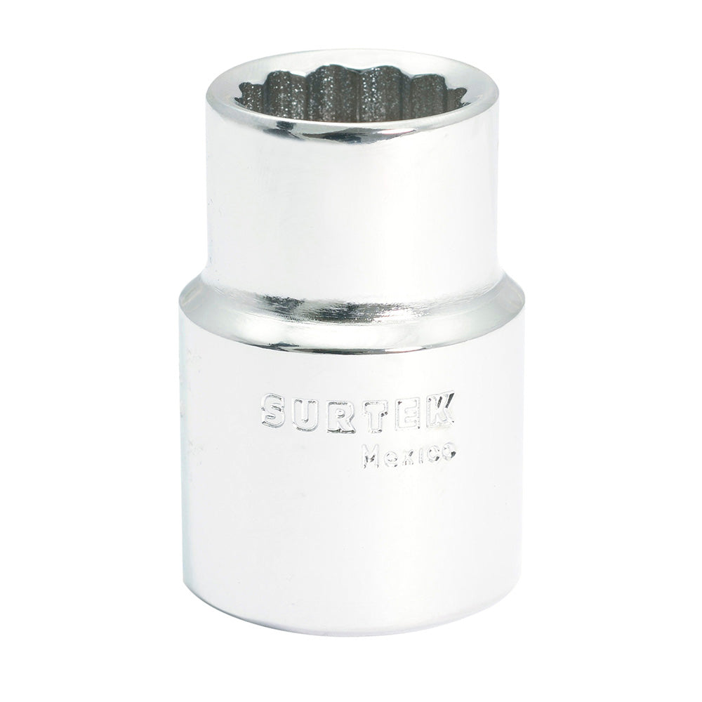 Dado cuadro de 3/4", 12 puntas, en pulgadas, 3/4" Surtek