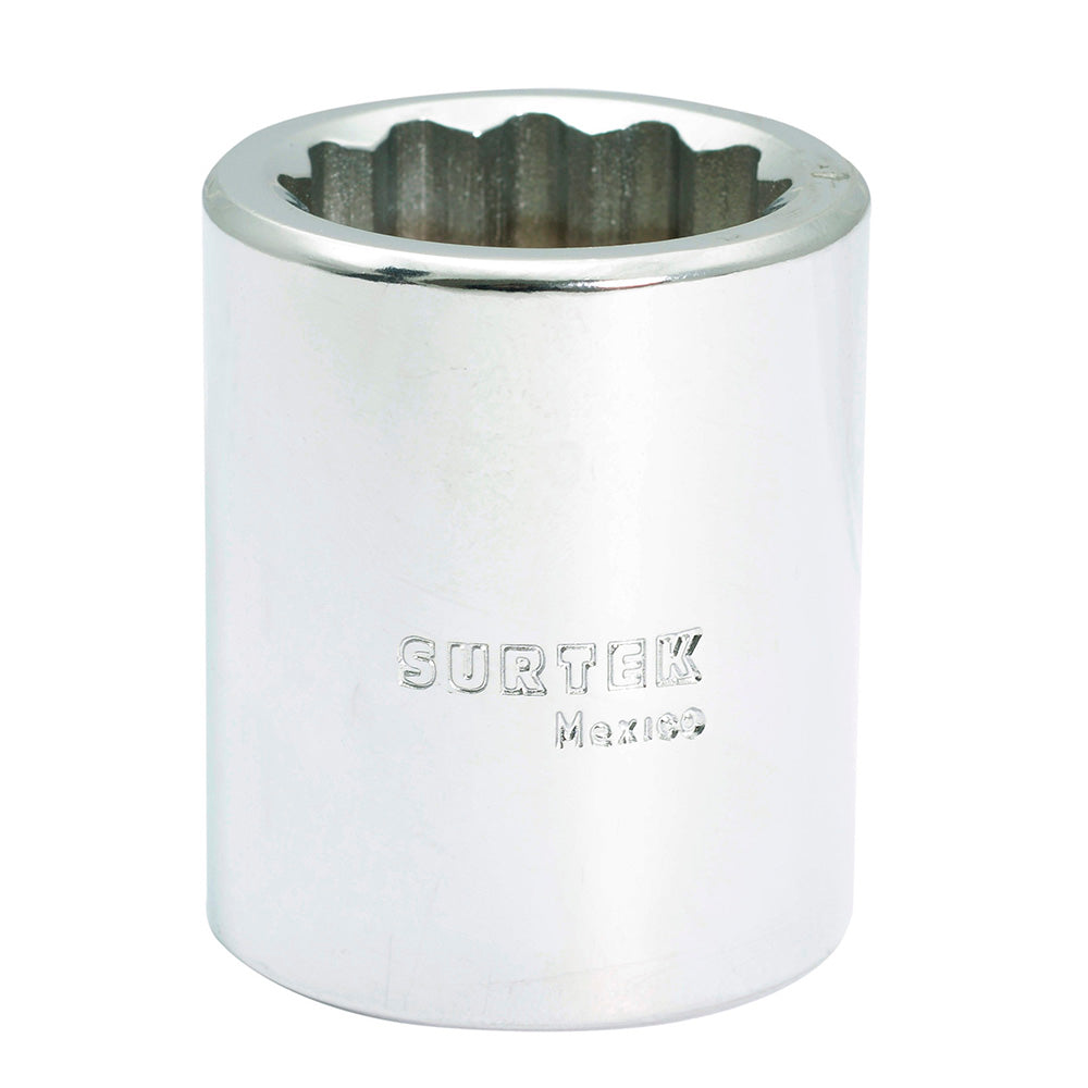 Dado cuadro de 3/4", 12 puntas, en pulgadas, 7/8" Surtek