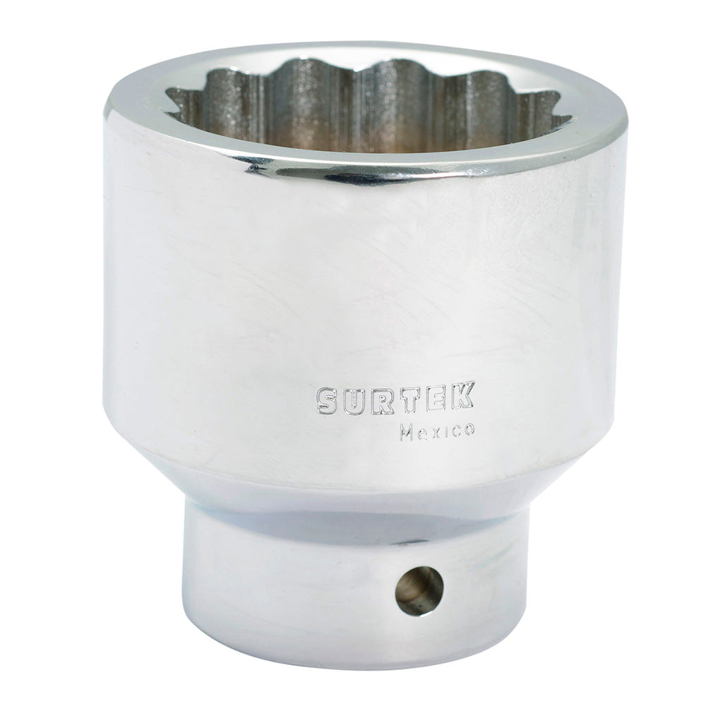 Dado cuadro de 3/4", 12 puntas, en pulgadas, 1-1/2" Surtek