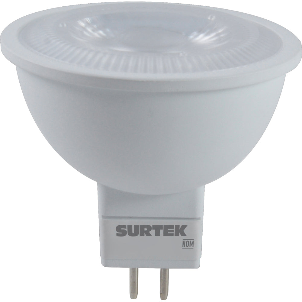 Lámpara de LED tipo MR16, 4.5 W luz cálida Surtek