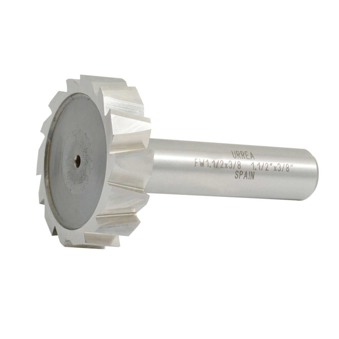 Fresa tipo woodruff de acero 1/2" x 1/8" Urrea