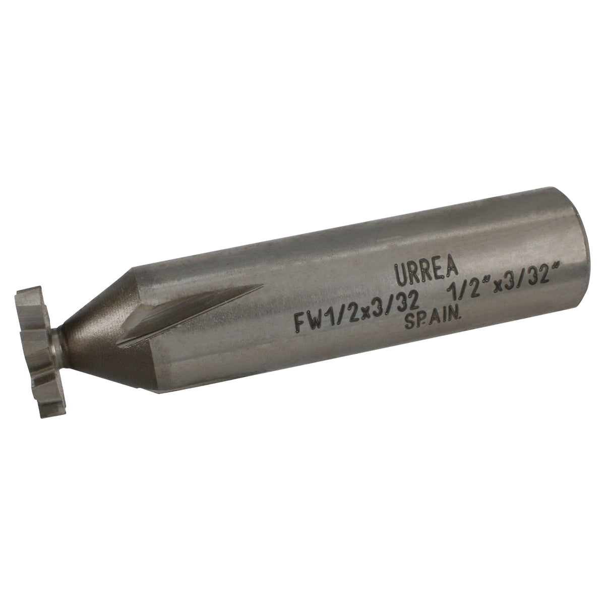 Fresa tipo woodruff de acero 1/2" x 3/32" Urrea
