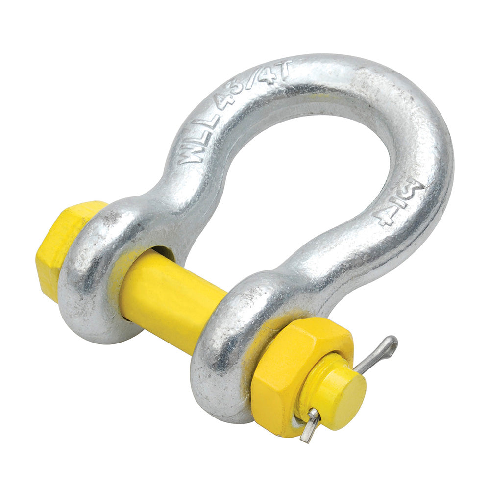 Grillete de acero forjado con chaveta 3/4" Surtek