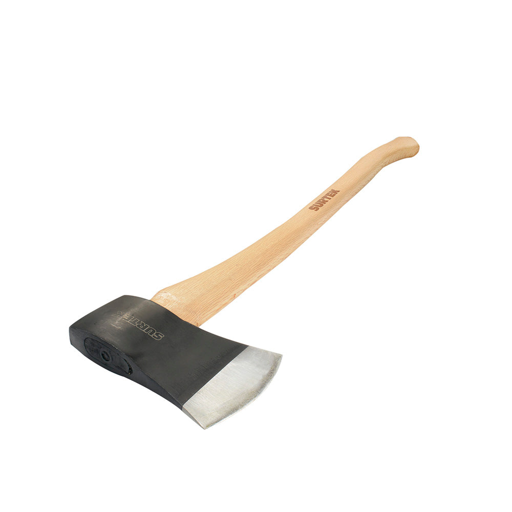 Hacha tipo Michigan de cabeza forjada en acero con mango de madera 36", 3-1/2 lb Surtek