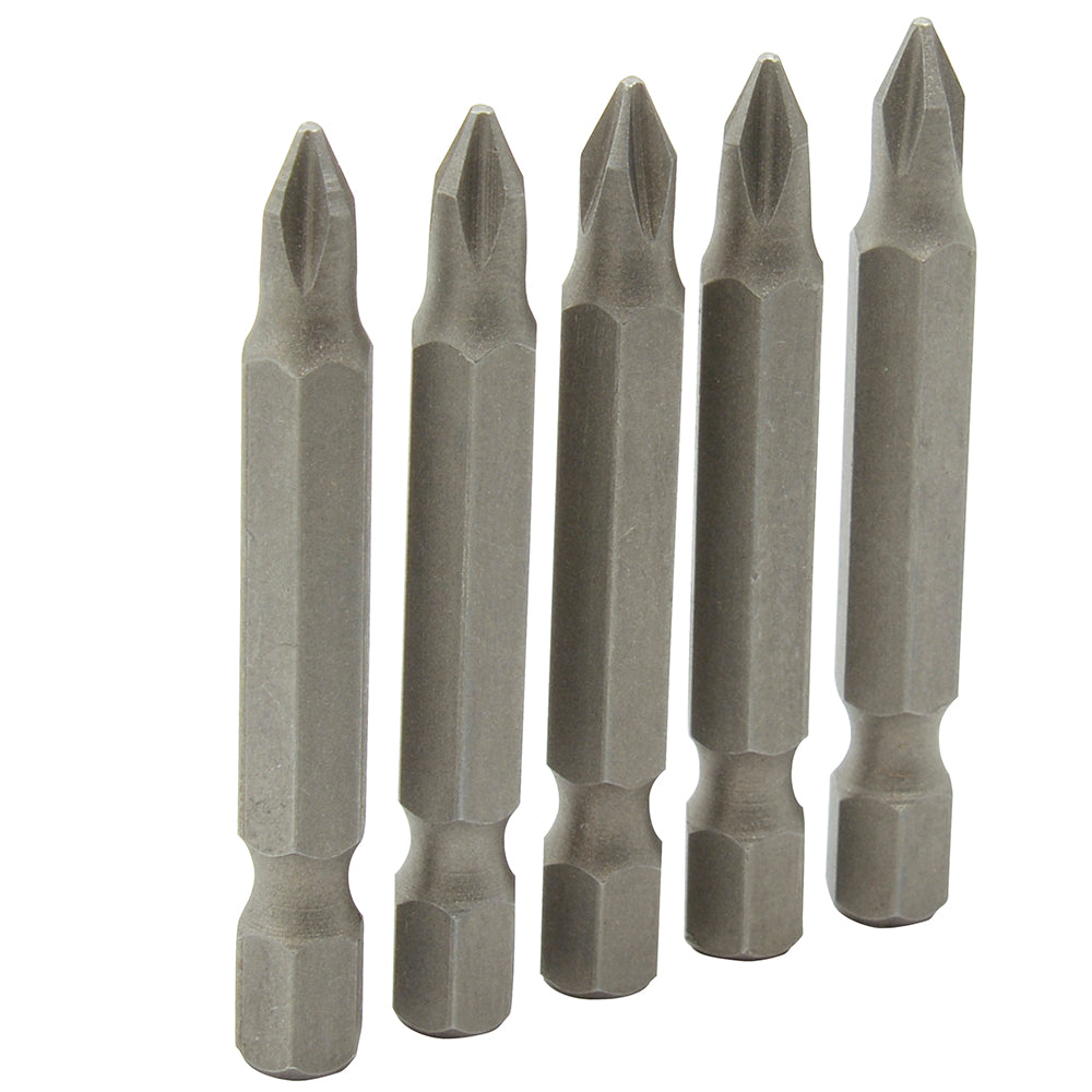 Punta Phillips para destornillador hexágono de 1/4", #1 x 2" Surtek