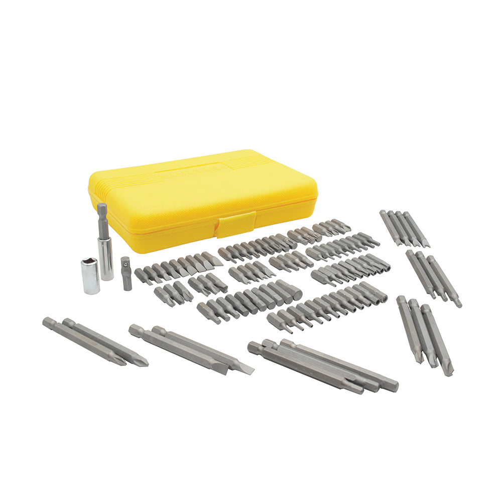 Juego combinado de puntas hexágono de 1/4", 99 piezas en caja plástica Surtek