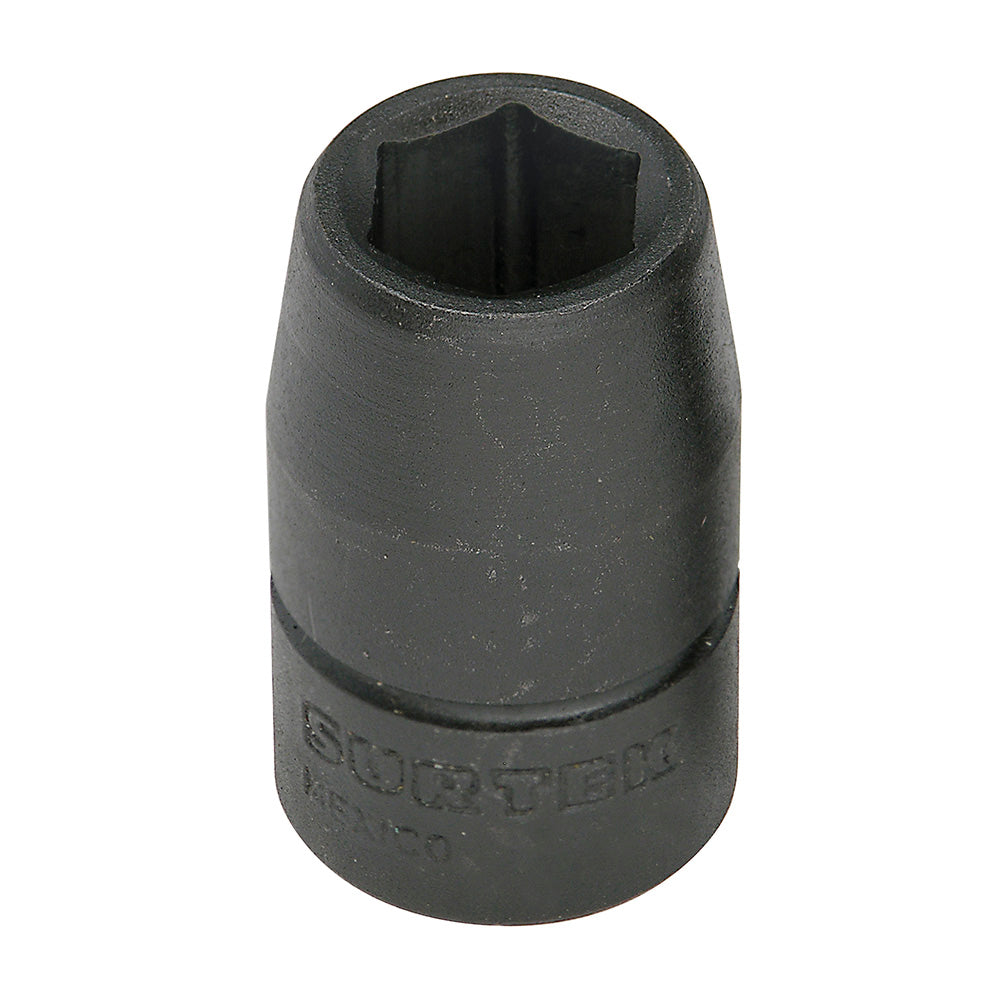 Dado de impacto cuadro de 1/2", 6 puntas, métrico, 12 mm Surtek