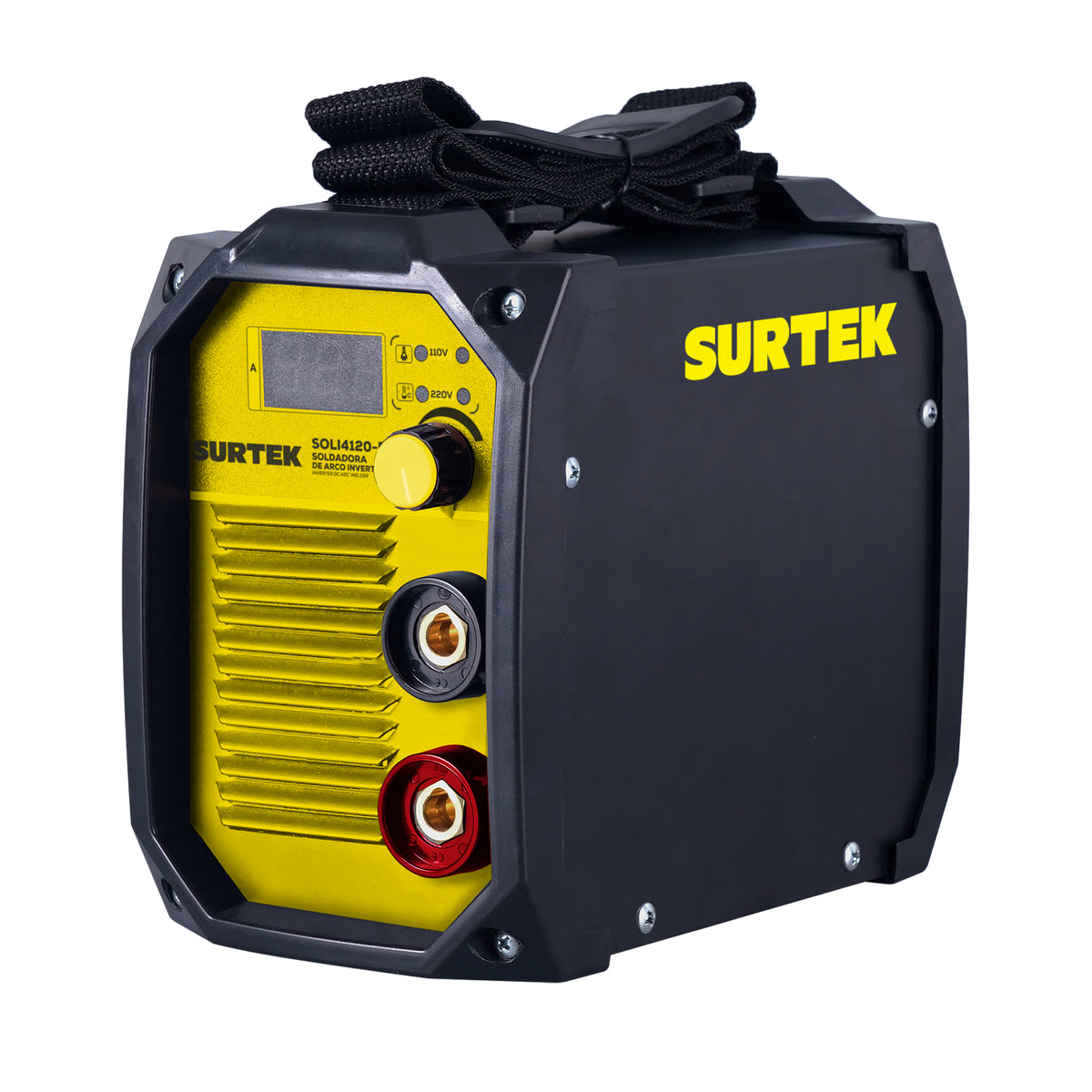 Soldadora inverter para electrodos bi voltaje 110 - 220 V, 120 A Surtek