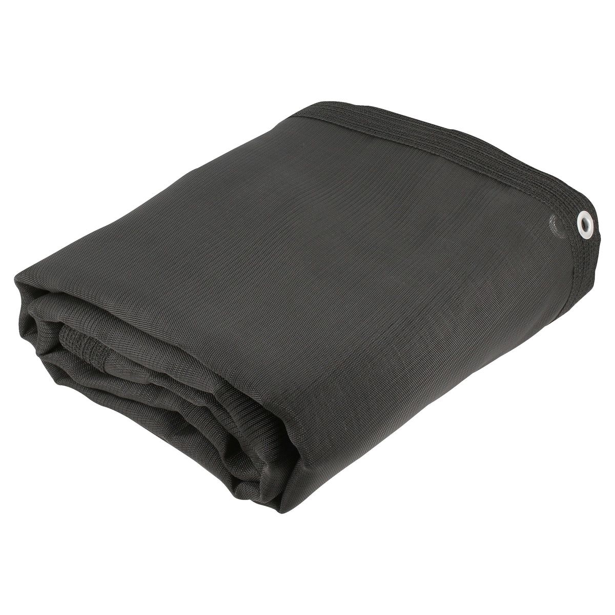Toldo de malla sombra color negro 5 m x 3.60 m Surtek