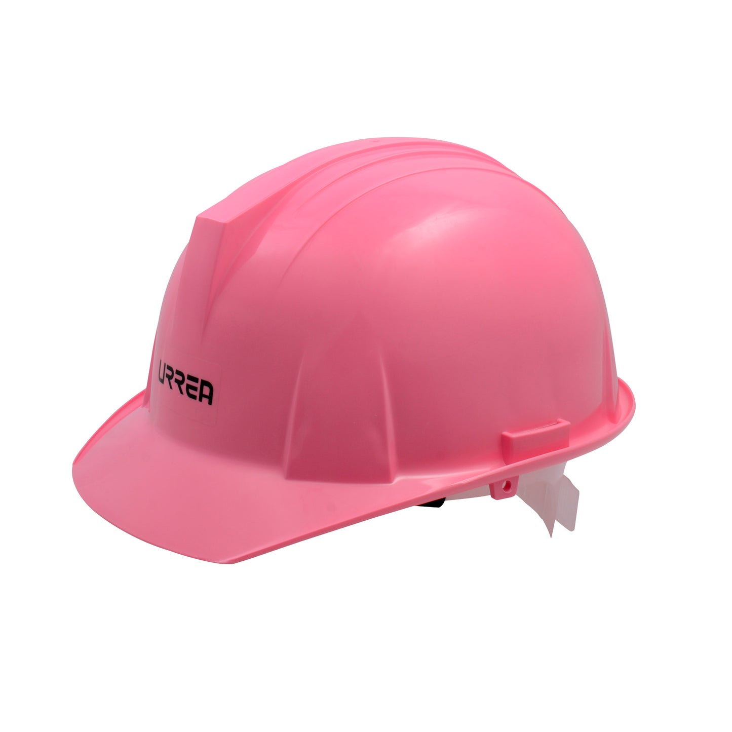 Casco de seguridad con ajuste de intervalos de 4 puntos, color rosa Urrea