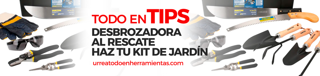 ¿Por qué tener una desbrozadora este verano? Arma tu kit de jardín y transforma tu espacio verde