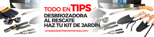 ¿Por qué tener una desbrozadora este verano? Arma tu kit de jardín y transforma tu espacio verde