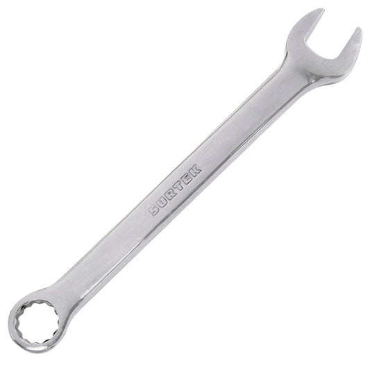 Llave combinada pulido espejo en pulgadas, 12 puntas, 7/8" Surtek