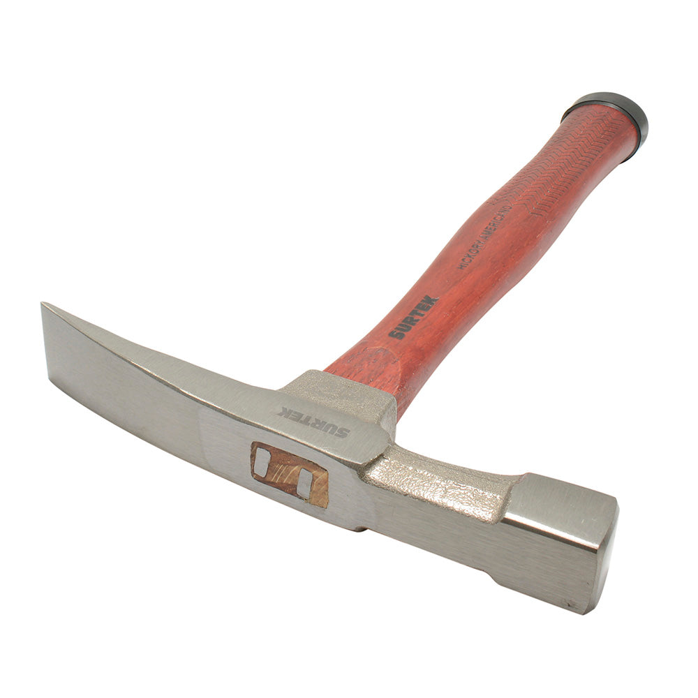 Martillo para albañilería con mango de madera 13", 24 oz Surtek
