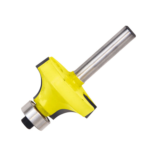 Broca para router de acero redondeadora con balero para moldura 1-1/4" zanco de 1/4" Surtek