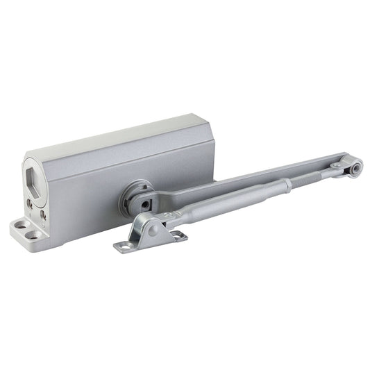 Cierrapuertas hidráulico con capacidad de 45-65 Kg, 180° Lock