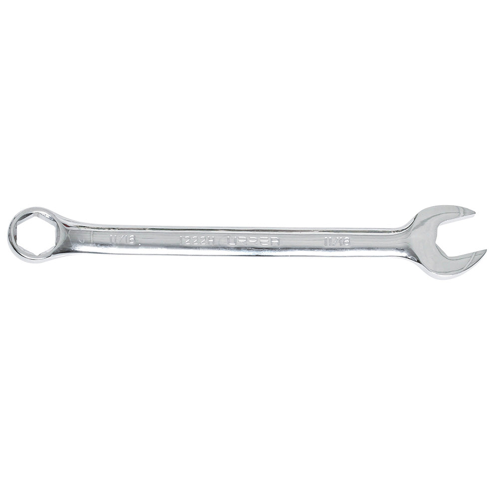 Llave combinada pulido espejo en pulgadas, 6 puntas, 11/16" Urrea