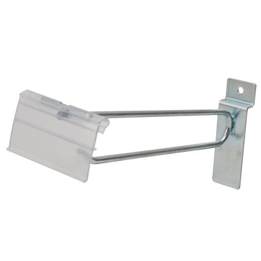 Gancho de panel ranurado con preciador plástico, 8" Surtek