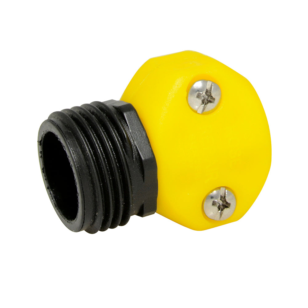 Conector para manguera de riego plastico, 5/8" a 3/4" macho Surtek