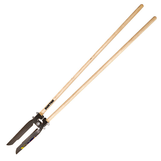 Cavahoyos con mango de madera 48", 6" Agrícola Surtek