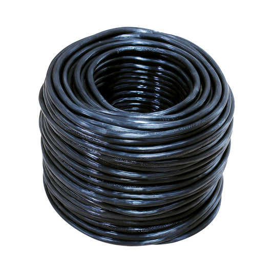 Cable eléctrico CCA 3 x 10, 100 m color nero, blanco y verde Surtek