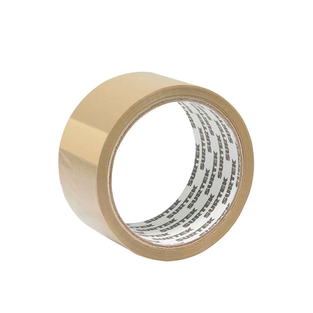 Cinta canela hot melt para empacar 48 mm x 40 m Surtek