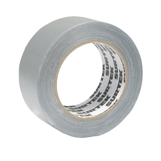 Cinta gris para ducto 48 mm x 30 m Surtek
